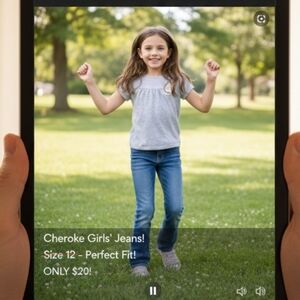 Cherokee Kids Blue Jeans